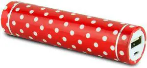 instaCHARGE 3,000mAh Portable Device and Phone Charger Polkadot