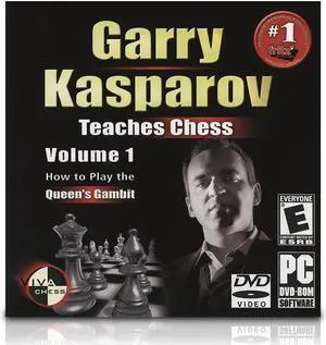 Gary Kasparov Teaches Chess How Play Queen's Gambit JC