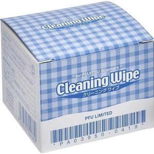 Fujitsu PA03950-0419 24ct Box of 3in x 3in Scanner Cleaning Wipes
