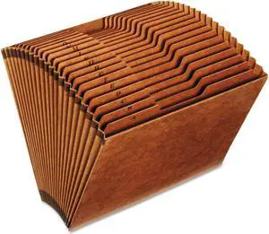 UNIVERSAL Expanding File Open Top 12 x 10 A-Z Letter Redrope 13910