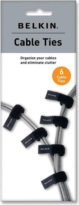 Belkin Multicolored Cable Ties 6/Pack F8B024