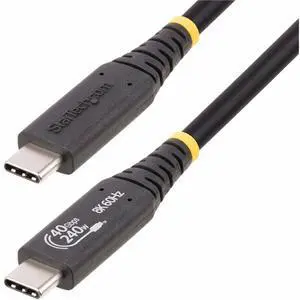 StarTech 1.6ft USB4 Cable USB-IF Certified USB-C Cable 50C40GUSB4CABLE