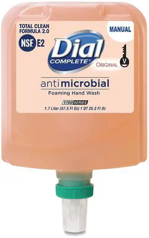 Antibacterial Foaming Hand Wash Refill for 1700 V Dispenser Original Scent 1.7 L 3/Carton 19723