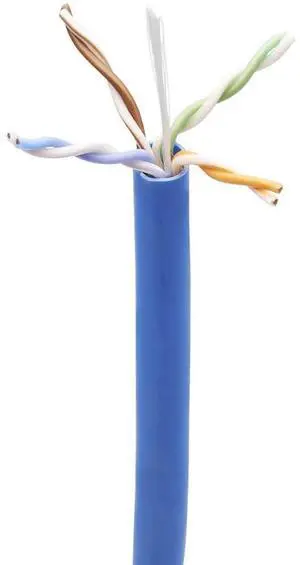 Tripp Lite 1000ft Cat6 Bulk Ethernet Cable 100W PoE & PoE++ Blue N22401KBLLP5