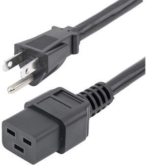 StarTech.com PXT515C19143 3 ft. Computer power cord - NEMA 5-15P to C19, 14 AWG