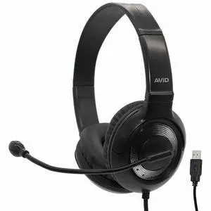 Avid Education AE-55 Headset 2AE55KLUSB Avid Education AE-55 Headset 2AE55KLUSB