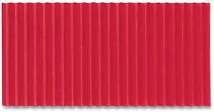 Corobuff Corrugated Paper Roll 48" x 25 ft Flame Red P0011031