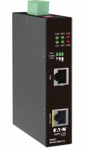 Tripp Lite NPOEI-60W-1G PoE Injector NPOEI60W1G