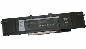 BTI Replacement Laptop Li-ion Battery for Dell, 11.4V, 6-Cell, 97Wh 53XP7-BTI