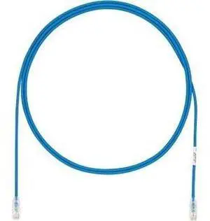 Panduit 3ft Cat.6a UTP Patch Network Cable - Clear, Off White