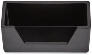 Business Card Holder Holds 80 Cards 3.97 x 1.73 x 1.77 Plastic Black TR55269CC