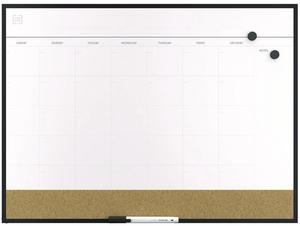 Magnetic Steel Dry Erase Combo Board 23 x 17 TR61193