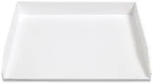 TruRed Side-Load Stackable Plastic Document Tray White TR55291