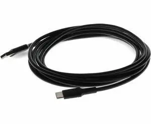 AddOn 2.0m 6.6ft USB-C Male to USB 2.0 A Male Sync and Charge Black Cable USBC2USB2MB