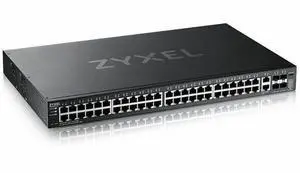 Zyxel 48-port GbE L3 Access Switch with 6 10G Uplink XGS2220-54