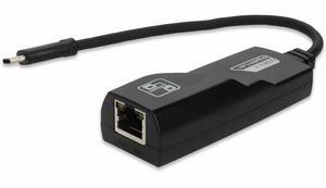 AddOn 5-Pack of USB C 3.1 Male to RJ-45 Female Black Adapters