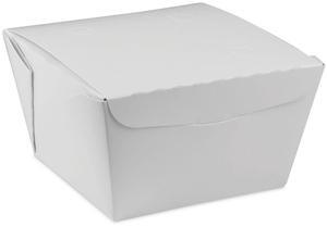 EarthChoice OneBox Paper Box 46 oz 4.5 x 4.5 x 3.25 White 200/Carton NOB08W