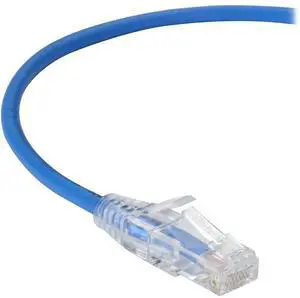 4FT BLUE CAT6A SLIM 28AWG PATCH