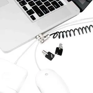 Maclocks CL15C Universal Coiled Laptop Lock and Peripheral Security Trap