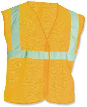 ANSI Class 2 Hook and Loop Safety Vest 2X-Large Hi-Viz Orange 302MVGOR2X