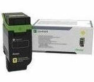Lexmark Original Laser Toner Cartridge Box Yellow 1 Pack