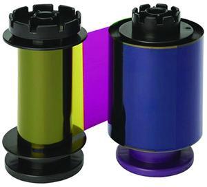 R5F208A100 YMCKO Color Ribbon Black/Cyan/Magenta/Yellow