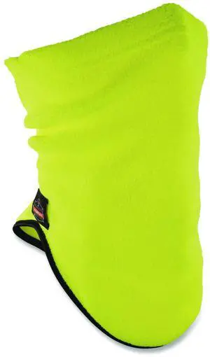 N-Ferno 6960 Fleece Neck Gaiter Fleece One Size Fits Most Hi-Vis Lime 16961