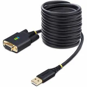 StarTech 10ft (3m) USB to Null Modem Serial Adapter Cable 1P10FFCN-USB-SERIAL