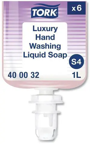 Luxury Liquid Soap Refill Soft Rose Scent 1 L 6/Carton 400032