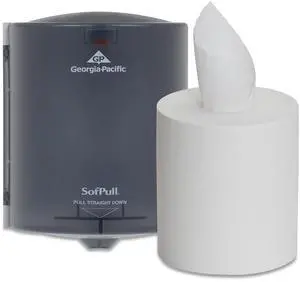 Georgia-Pacific SofPull Paper Towel Dispenser Kit, Black 58206B