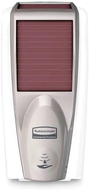 Rubbermaid Commercial 1980828 LumeCel AutoFoam Soap Dispenser White/Grey Pearl