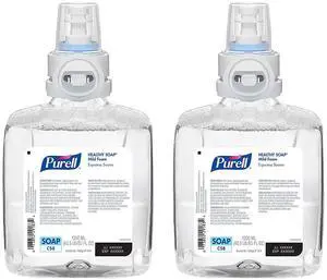 Purell HEALTHY SOAP Mild Foam Fragrance-Free CS8 Dispensers 2Ct 787402