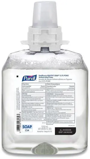 Purell HEALTHY SOAP 0.5% PCMX Foam Fragrance-Free 4Ct 517804