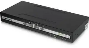 IOGEAR 4-Port Single View DisplayPort KVM Switch w/Audio and CAC support