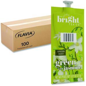 The Bright Tea Co. Green with Jasmine Tea Freshpack 100/Carton 48023