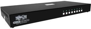 Tripp Lite B002-DV1AC8-N4 Secure KVM 8-Port Switch - Single Head - DVI to DVI, NIAP PP4.0 - Black - Supports HD resolutions up to 2560 x 1600 @ 60 Hz for crystal-clear video