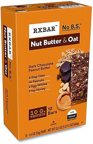 Gluten-Free Peanut Butter Dark Chocolate Protein Bar 1.9 oz Bar 12/Box KEE00718