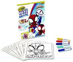Spidey and His Amazing Friends Color Wonder Kit Includes Five Markers Ages 3 and Up 18 Pages 752784