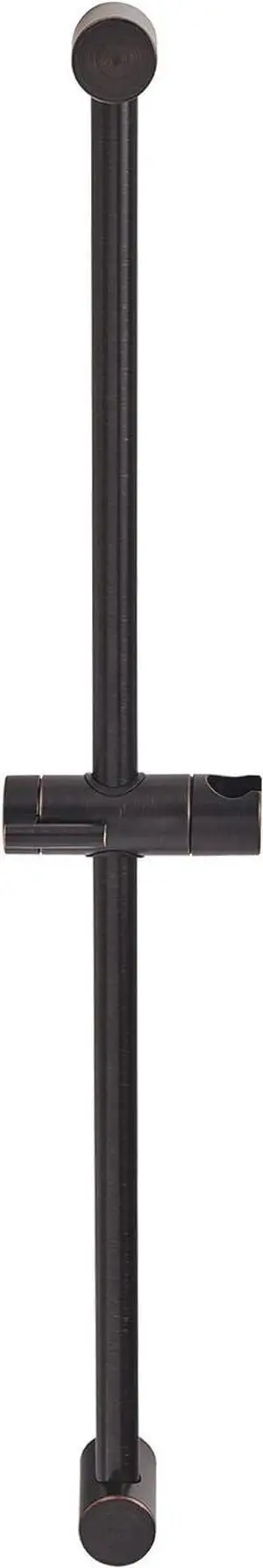 American Standard Round Handheld Shower Head Slide Bar 30", Legacy Bronze