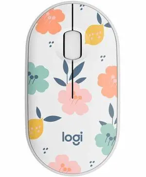 Logitech M340 Wireless Ambidextrous Mouse, Floral Bouquet 910-007280