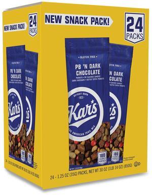 Trail Mix Dark Chocolate/Peanut Butter 1.25 oz Packet 24/Box OFX08037