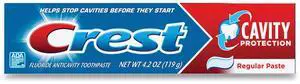 Crest Cavity Protection Toothpaste 4.2 oz Tube 322