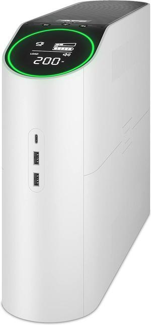 APC Gaming Back-UPS, 10 Outlet, 1500Va, Pure Sinewave, 120V, Arctic (White)