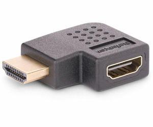 StarTech Right Angle HDMI 2.0 Adapter M to F Horizontal 90-Degree Port Saver