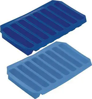 Prepworks by Progressive Flexible Ice Sticks Trays - Set of 2, Ice Cube Tray