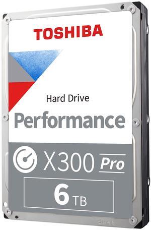 Toshiba X300 PRO 6TB High Workload Performance for Creative Professionals 3.5"