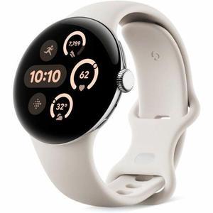 Google Pixel Watch 3 45mm Smartwatch, Heart Rate Tracking, Porcelain Band
