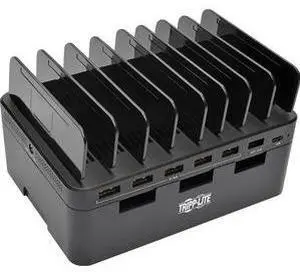 Tripp Lite 7-Port USB Quick Charging Station 3.0 USB-C Storage U280007CQCST