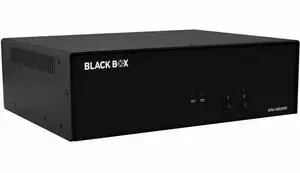 Black Box Secure NIAP 4.0 Certified KVM Switch FlexPort HDMI/DisplayPortAudio USB CAC Support