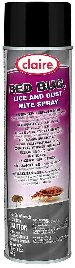 Bed Bug Killer 16 oz Aerosol Spray 12/Carton 1000001197